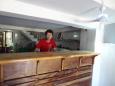 The bartender in stand-by