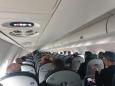 Boeing 737 with a full complement of passengers ​