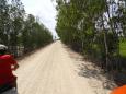 A road off the village