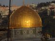 The Dome of the Rock (from there Mohammed went to heaven)