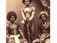 Fijian men in 19th century