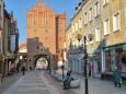 Wysoka Brana at the entrance to the Old Town