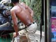 Boatsman's hard work