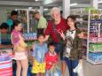A family shopping