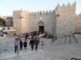 We are leaving through the Damascus Gate