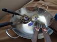 The wok good for scratching - not to be worn off