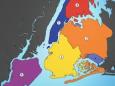The boroughs of New York City