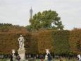 Ogrody Tuileries jesienią