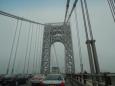 Niestety i most i Manhattan we mgle...