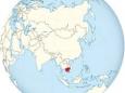 Ten mały punkt na mapie świata to Kambodża